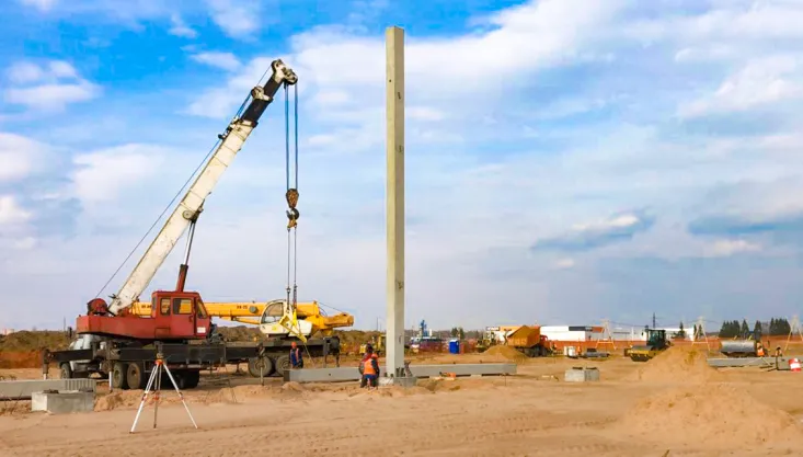 В Тверской области продолжается строительство логистического комплекса для «ТК Альфа»