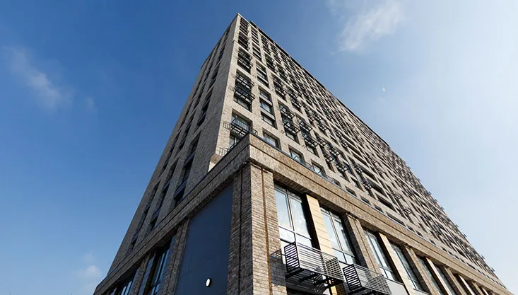 ПСО-13 завершает строительство сити-комплекса апартаментов МЯТА в Краснопреснеском районе Москвы.