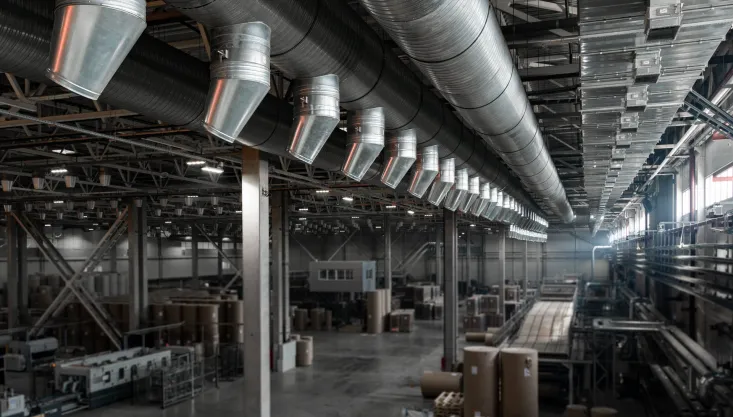 В подмосковном индустриальном парке «Клинавтотранс» компания ПСО-13 завершает капитальную реконструкцию комплекса складских зданий 