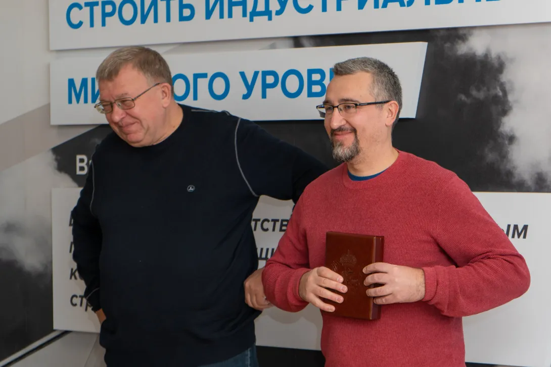 Руководителю проектов ПСО-13 Александру Логачеву присвоено звание «Заслуженный строитель Московской области»