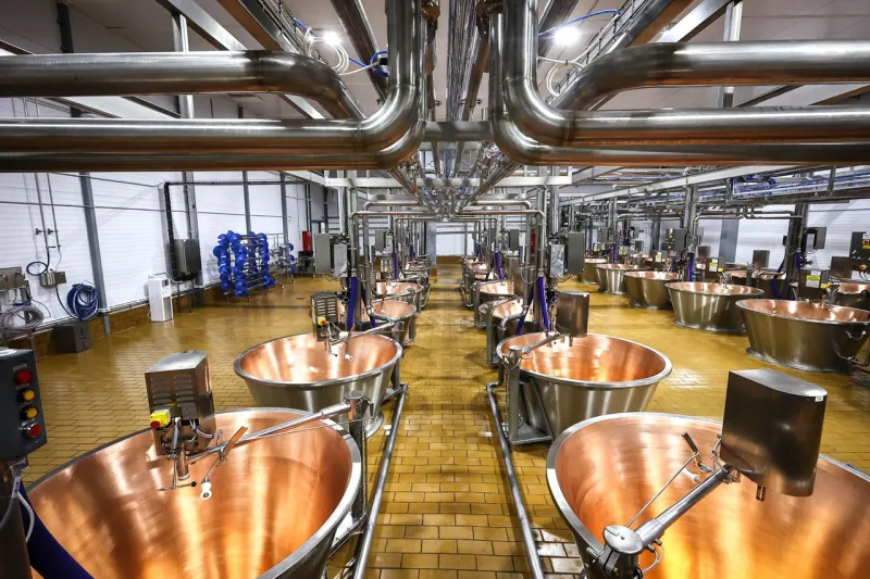 В агропарке «Сырная долина» открылся построенный компанией ПСО-13 завод «Сыровар»