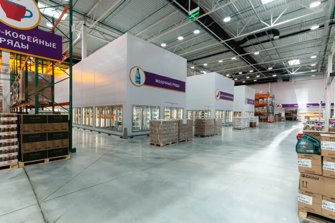 В Подмосковных Мытищах открылся гипермаркет, построенный ПСО-13