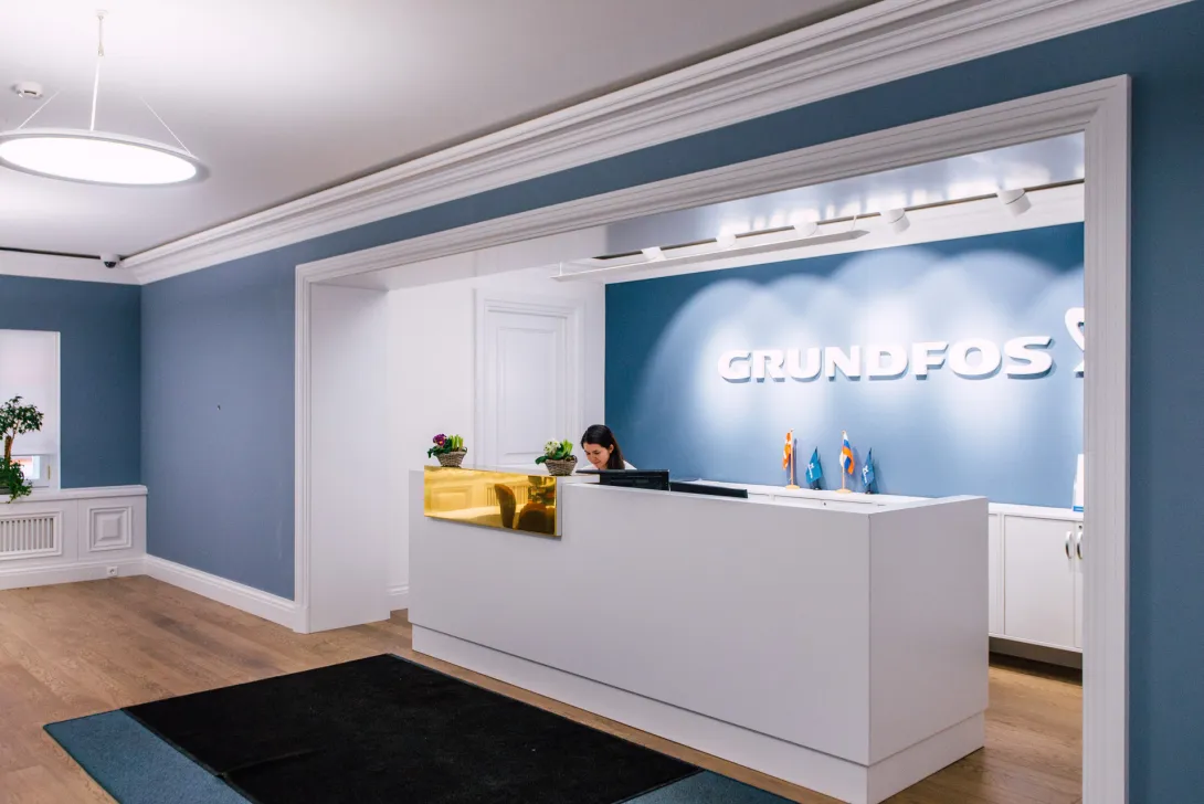 ПСО-13 отреставрировала комплекс из двух зданий Московского представительства Grundfos на улице Школьной