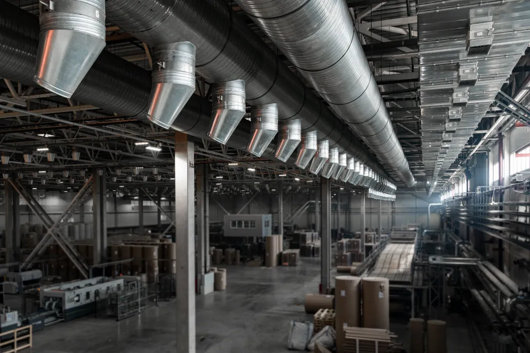 В подмосковном индустриальном парке «Клинавтотранс» компания ПСО-13 завершает капитальную реконструкцию комплекса складских зданий 